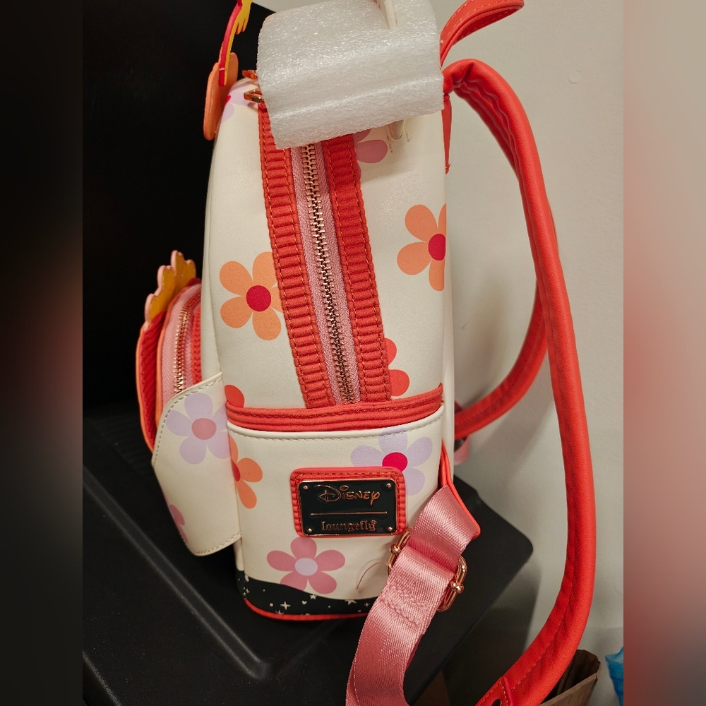 LoungeFly Minnie Mouse Halloween Light Up Backpack - Picture 4 of 6